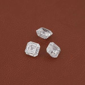 Offre Spéciale – Diamants de laboratoire certifiés IGI, taille Asscher, VVS, 1 à 5 carats, pierres lâches, percées au laser, Luxira Export Jewelry - Product Image 4