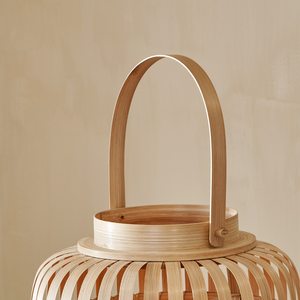 Farol de Bambú Natural Hecho a Mano para Exteriores, Portavelas, Precio al por Mayor de Fábrica en Vietnam - Product Image 2