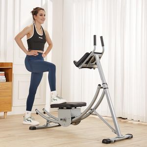 Macchina per Allenamento AB, Attrezzatura da Palestra Domestica, Capacità di Carico 440 Libbre, Trainer di Forza, Sliders per Allenamento Femminile - Product Image 2