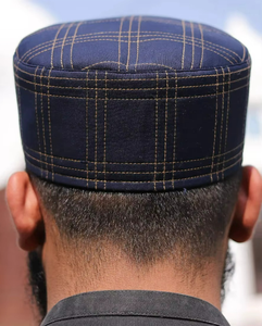 Elegant High Quality Waterproof Islamic Prayer Cap Handcrafted Traditional Stitched Design Casual Daily Use Outdoor Sports - Product Image 4
