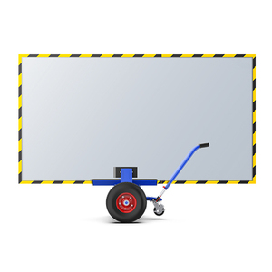 Carretilla Autoblocante para el Transporte Fácil de Losas de Piedra, Vidrio y Granito, Equipo Ideal para Manipular Piedras - Product Image 1
