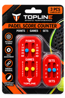 Compteur de points en plastique pour padel et pickleball à bas prix, facile à fixer pour l'enregistrement des points