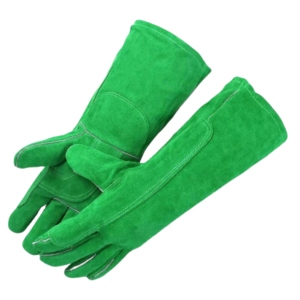 Gants de soudage en cuir de vachette de qualité supérieure, protection des mains pour le travail industriel, résistance aux étincelles et à la chaleur, confortables et durables - Product Image 4