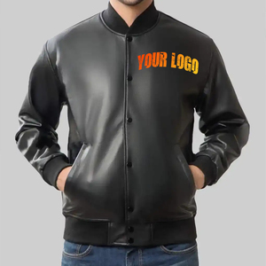 FITME SPORTS Unisex Varsity Jacket Wool/Polyester Shell Vintage Detail Reversible Waterproof Breathable Anti-UV Front - Product Image 6