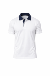 เสื้อเชิ้ตแขนสั้นผู้ชาย Primora Global ผ้าฝ้ายทอ 100% หนัก 220 GSM คุณภาพพรีเมียมสำหรับส่งออก ผลิตในอินเดีย - Product Image 1
