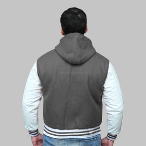 Veste de baseball à broderie américaine Hommes Femmes Mode vintage Veste Letterman Varsity personnalisée - Product Image 3