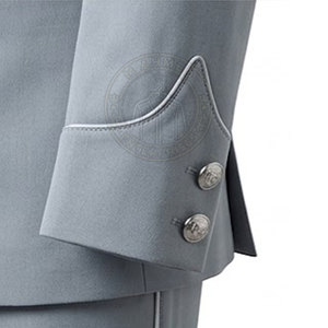 Uniforme de Fuzileur Classique en Tissu Polaire Respirant, Écologique et Durable, avec Détails Décoratifs pour Cérémonies - Product Image 4