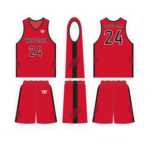 Conjunto deportivo de baloncesto, camiseta, pantalones cortos, traje de calentamiento, proveedor OEM, uniforme de equipo, kit de baloncesto, precio al por mayor - Product Image 2