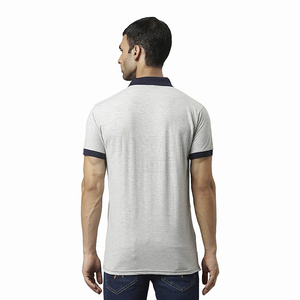 OEM secado rápido algodón 2024 hombres Polo camisetas al por mayor de manga corta con logotipo personalizado ropa de fitness marca para los deportes - Product Image 5