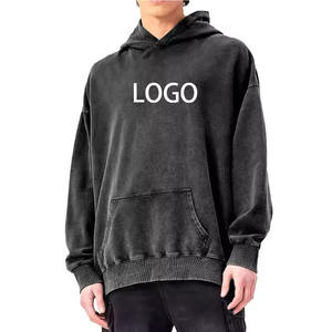 เสื้อฮู้ดผู้ชายทรงปกติ ผ้าโพลีเอสเตอร์/คอตตอนน้ำหนักเบา ระบายอากาศได้ดี คุณภาพสูง ดีไซน์โดดเด่น รับสกรีนโลโก้ แบบเรียบสีพื้น - Product Image 3