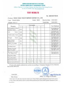 ยางธรรมชาติแผ่นริบบิ้นรมควันเกรดพรีเมียมเวียดนาม นกอค ชอว์ สำหรับยางรถยนต์และผลิตภัณฑ์ยาง เกรดทางการแพทย์ คุณภาพสูง เกรดสำหรับการขึ้นรูป - Product Image 2