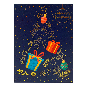 Tarjeta de Felicitación Pop-up con Árbol de Navidad, Regalo Único con Diseño de Árbol de Navidad para Seres Queridos - Product Image 1