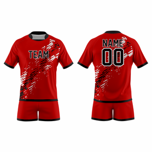 Ensemble de maillots de basket-ball unisexes personnalisés à prix d'usine, grande taille, manches courtes, impression par sublimation, uniforme d'entraînement d'équipe - Product Image 5