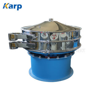 Tamisage vibrant rond d'amidon avec moteur anti-explosion Poudre de curry Tamis à secouer un pont - Product Image 5