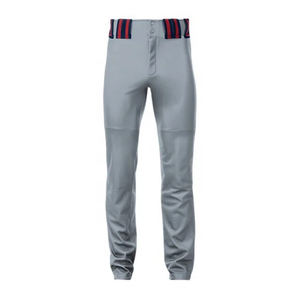 Pantalon de baseball en gros OEM en polyester extensible à séchage rapide, uniforme d'équipe, taille élastique, fournisseur de pantalons de baseball - Product Image 4