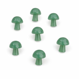 Aventurina Verde Natural Tallada en Forma de Hongo, Cristal Curativo de Aventurina para Reiki, Meditación, Decoración Feng Shui, Venta al por Mayor - Product Image 2