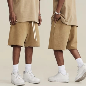 ผ้าวอร์สเต็ดคุณภาพสูง ซักแล้ว ทรงวินเทจ ขอบดิบ ปักโลโก้ได้ตามต้องการ หนานุ่ม ซักย้อมสีแบบแอซิดวอช มีเชือกผูก ทรงกลาง แบบเรียบง่าย เป็นมิตรกับสิ่งแวดล้อม สไตล์ลำลอง - Product Image 6