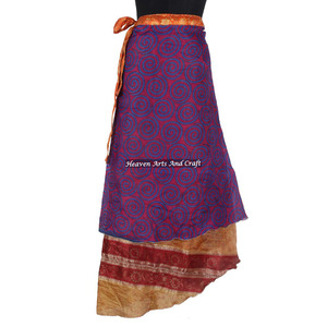 Falda Mágica Jaipur, Nueva Colección de Faldas de Sari de Seda de Rajastán, Fabricante y Mayorista - Product Image 6