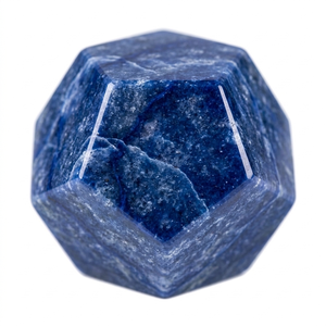 Piedra de Aventurina Azul Cristal, Dodecaedro, Cristal de Sanación Reiki, Gema, Artesanía de Cristal, Regalos, Mayorista de Cuarzo - Product Image 3