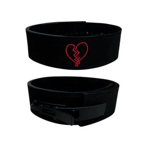 Cinturón de Levantamiento de Pesas Profesional, Construcción de Cuero Grueso, Cierre de Palanca de Acero Resistente, Ajuste Cómodo y Seguro - Product Image 4