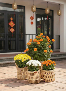 Natural Rattan <b>Storage</b> <b>Baskets</b> With Handles <b>Rectangle</b> Rustic Multi Purpose Decorative <b>Basket</b> For Living Room Bathroom Picnic - Product Image 2