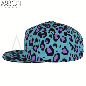 Nueva Llegada, Servicio OEM ODM, Gorras de 5 Paneles de Alto Rendimiento con Visera Plana Ajustable, Impresión de Logotipo Totalmente Personalizada y de Alta Calidad - Product Image 3