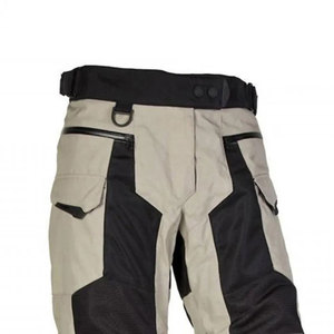 Pantalones de moto de tela resistentes con costuras reforzadas y movimiento flexible para uso diario - Product Image 3
