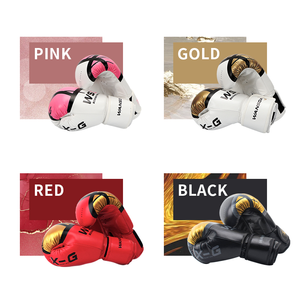 Guantes de Boxeo Veekend Bazar VB-BG-101 de 10oz, 12oz y 14oz, de Piel Sintética con Absorción de Humedad, Unisex - Product Image 5