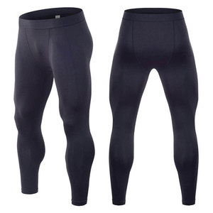 Leggings de compression pour hommes de qualité supérieure, tissu extensible premium, respirant, leggings de compression sportifs en gros - Product Image 1