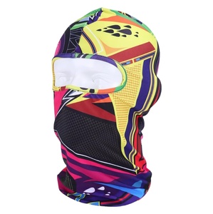 Masque facial en tissu imprimé par sublimation avec logo personnalisé, design tendance, impression pour le cyclisme, la moto, les sports de plein air, par BS 2026 - Product Image 2