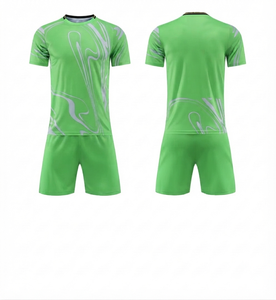 BREATHABLE Wholesale Trendy Lightweight Sportswear Custom <b>Soccer</b> Football Uniform 100% Polyester Mesh Fabric QuickDry Summer - Product Image 1
