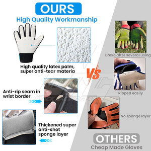 Gants de gardien de but de haute qualité, vente directe d'usine, gants de gardien de but à bas prix - Product Image 4
