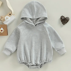 Body à capuche d'hiver unisexe pour bébé, vêtements d'extérieur en polaire décontractés à manches longues, vêtements tricotés chauds pour tous - Product Image 3