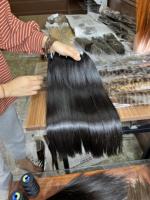 PRODUIT MEILLEURE VENTE mèches droites vierges Remy vietnamiennes cheveux bruts donneur unique peut décolorer prix de gros