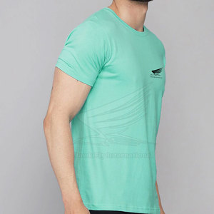 Camisetas de Hombre de Alta Calidad 100% Algodón con Logotipo Personalizado, Manga Corta, Transpirables, Casuales, Servicio OEM, Venta al Por Mayor - Product Image 2