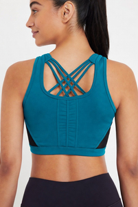 Stretchable Womens Yoga <b>Bra</b> Comfortable Sports <b>Bra</b> for Fitness Workout Training Running and <b>Stretch</b> Exercise Support Wear - Product Image 6