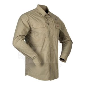 Camisa de Trabajo Ligera Resistente al Fuego para Trabajadores Petroleros, Ropa de Trabajo de Seguridad, Camisas FR para Hombre de 7.5oz, Repelente al Agua, para Soldadura - Product Image 6