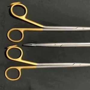 Ciseaux de dissection manuels en acier inoxydable Trepsat pour lifting facial, avec insert à coupe spécifique, lot de 3 pièces pour chirurgie esthétique - Product Image 4