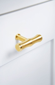 Poignée de meuble en laiton massif style bambou, bouton de tiroir et de placard de haute qualité, quincaillerie décorative moderne pour la maison - Product Image 6