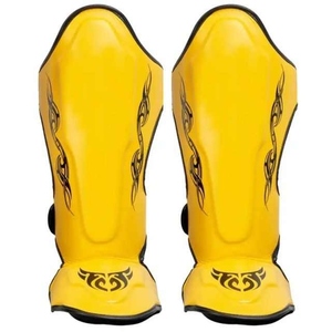 Protège-tibias et protège-pieds de boxe, BJJ, MMA, Muay Thai sur mesure, prix de gros RTS, pour l'entraînement, modèle AI-SG-002 - Product Image 1