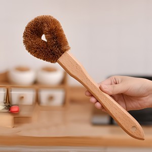 Cepillo de cerdas de fibra de coco para fregar platos, cepillo para fregar, coir de coco, otros equipos de limpieza para Cocina - Product Image 1
