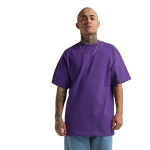 Venta al por mayor 270g Heavy Weight Earth Tone Camiseta de manga corta para hombre-Hilo doble Algodón puro Fog Pure Colors Marca camiseta Ringer - Product Image 1