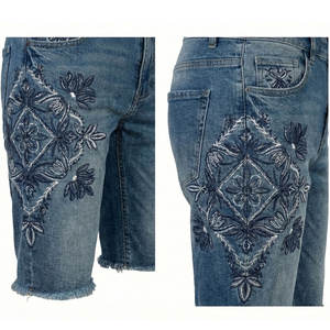 Fabricante de Shorts de Mezclilla con Pedrería, Maquinaria Avanzada, Mano de Obra Experta y Sistemas de Calidad - Product Image 6