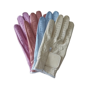 Guantes de Golf Personalizados OEM para Mujer, Ligeros, Transpirables, Suaves y Cómodos, de Cuero Cabretta Puro, para Deportes al Aire Libre VN - Product Image 5
