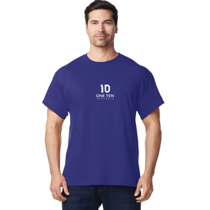 เสื้อยืดผู้ชายผ้าฝ้ายลำลองแขนสั้นคอกลม เนื้อผ้านุ่มสบาย เสื้อเปล่าพื้นฐาน แฟชั่นสวมใส่สบายๆ สีซันเซ็ท - Product Image 2