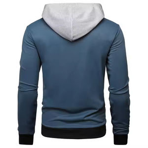 Best Sale High Quality Cotton French Terry Drop Shoulders Oversized Pullover <b>Hoodies</b> <b>Plain</b> Unisex Custom Made Pullover <b>Hoodies</b> - Product Image 2