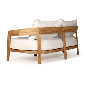 Silla de Jardín de Madera de Teca de Estilo Moderno con Material Duradero y Estructura de Madera de Teca para Decoración de Muebles del Hogar - Product Image 5