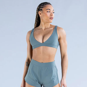 Soutien-gorge de sport pour femme, haute élasticité, séchage rapide, réglable, dos nu, sans couture, pour yoga et gym, lot de 3 à 5 pièces - Product Image 1