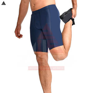 Shorts de course de haute qualité pour hommes, shorts de compression pour la gym avec poches, prix de gros, shorts de compression pour hommes - Product Image 6