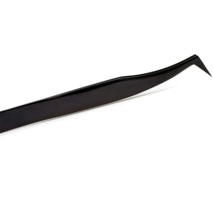High Precision Black Titanium Eyelash Extension Tweezers Stainless Steel Pointed Tip Lash <b>Tool</b> OEM Custom Branding - Product Image 1